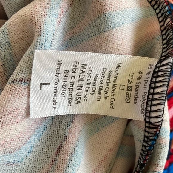 LuLaRoe “AMELIA” MIDI DRESS SIZE LARGE 🌟NWOT🌟 - Picture 11 of 15